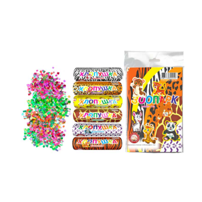 Зоопарк УПЗ Набор хлопушек купить в Астрахани | astrahan.salutsklad.ru