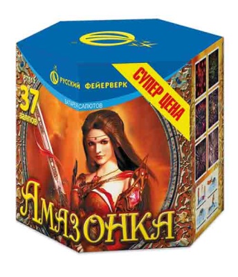 Амазонка Батарея салютов купить в Астрахани | astrahan.salutsklad.ru