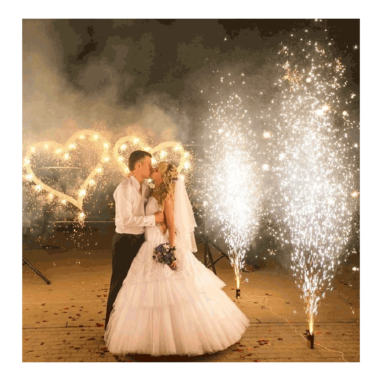 Организация пиротехнического шоу на свадьбу  Астрахань | astrahan.salutsklad.ru
