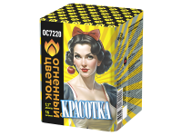 Красотка Батарея салютов купить в Астрахани | astrahan.salutsklad.ru