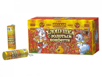 Хлопушка с золотым конфетти Хлопушки купить в Астрахани | astrahan.salutsklad.ru