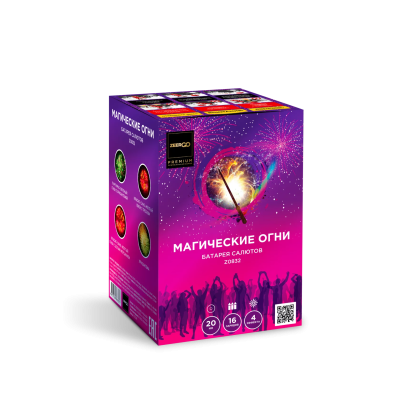 Магические огни Батарея салютов купить в Астрахани | astrahan.salutsklad.ru