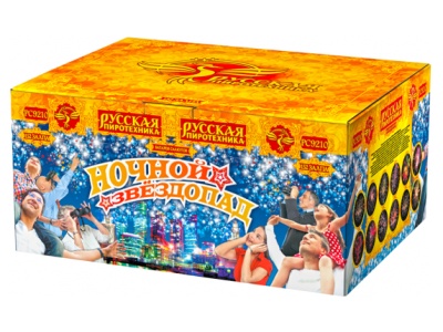 Ночной звездопад Комбинированный Фейерверк купить в Астрахани | astrahan.salutsklad.ru