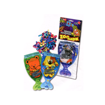 Зоопарк ТСЗ Надувная хлопушка купить в Астрахани | astrahan.salutsklad.ru