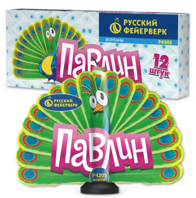 Павлин F Пиротехнический фонтан купить в Астрахани | astrahan.salutsklad.ru