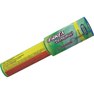 Дымовой (с чекой) зеленый Фальшфейер купить в Астрахани | astrahan.salutsklad.ru