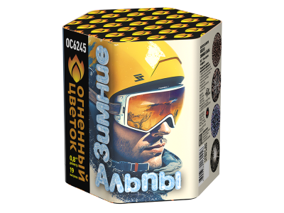 Зимние Альпы Батарея салютов купить в Астрахани | astrahan.salutsklad.ru