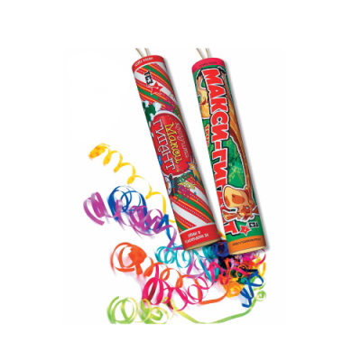 Макси-Гигант с серпантином Хлопушки купить в Астрахани | astrahan.salutsklad.ru