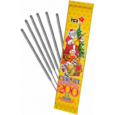 200 мм. Бенгальские огни купить в Астрахани | astrahan.salutsklad.ru