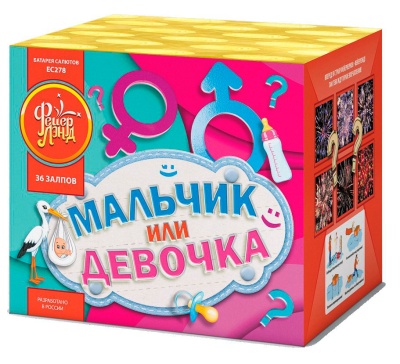 Мальчик или девочка М Фейерверк купить в Астрахани | astrahan.salutsklad.ru